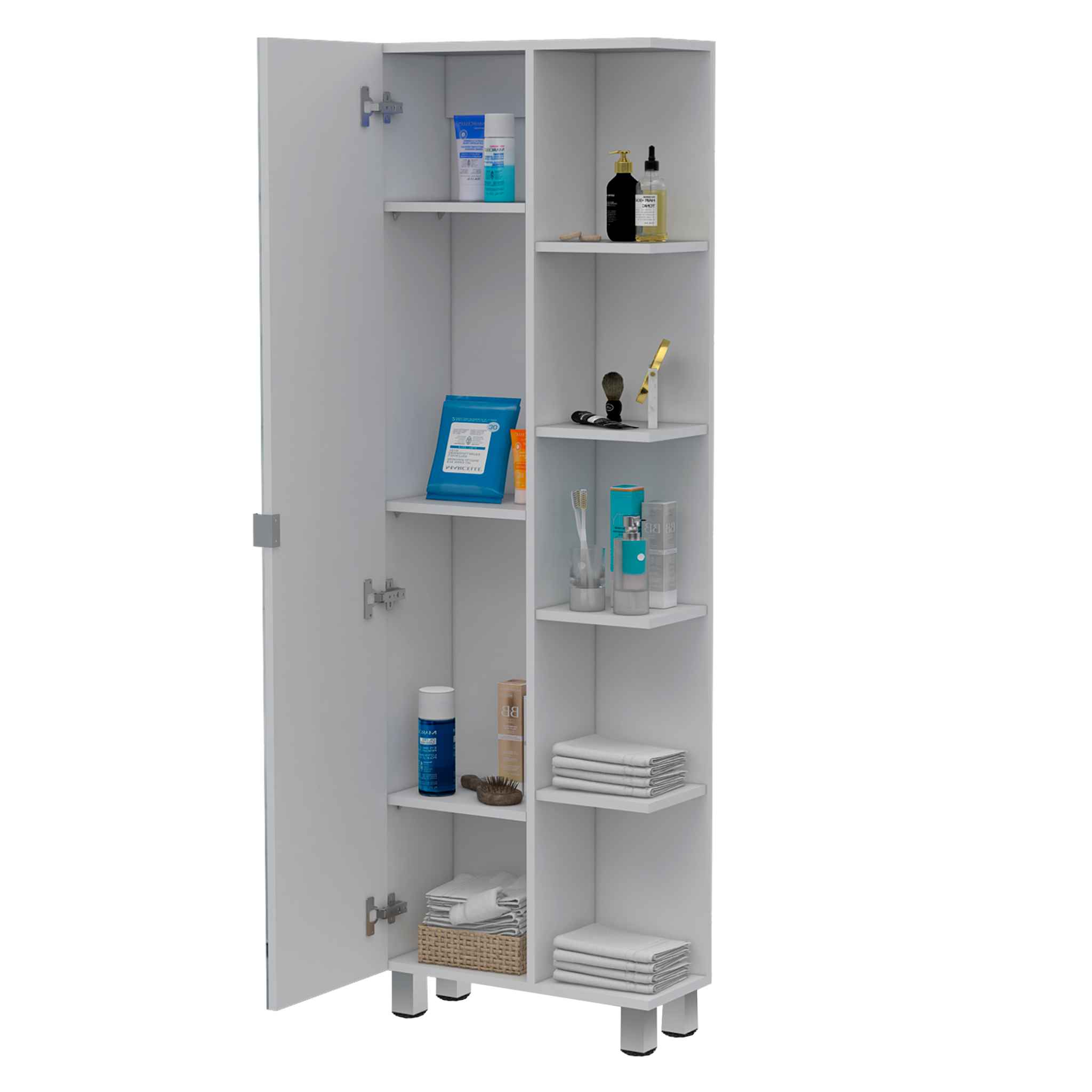 Depot E-Shop - Wholesale Cabinet - Venus Linen Single Door Cabinets,Shelves11