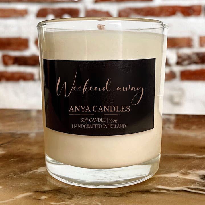 Weekend away (Joe Malone Lime basil mandarin) candle for wholesale by Anya Candles