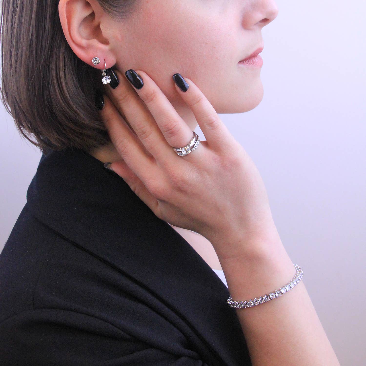 CARALI / MYC Paris – wholesale Förlovningsring – Prestige Ring - Silver och Kristall5