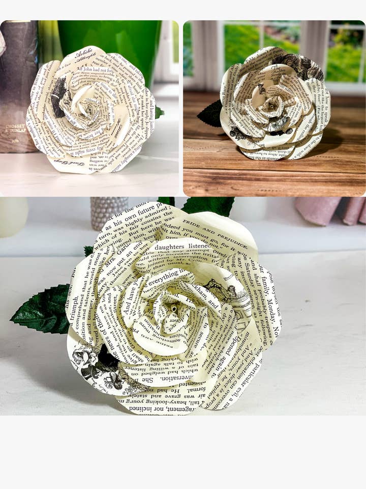 Medium Literary Rose – Assorted Case Pack of 6 Bestsellers for wholesale by Literary Blooms