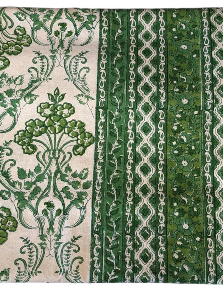 Mantel rectangular Glinda en verde para venta al por mayor de LNH EDIT