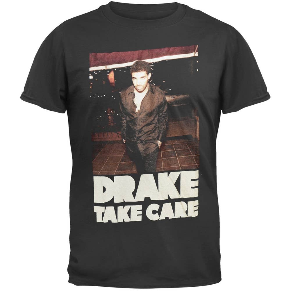 Official Store – T-shirt estampada - Homem por atacado – Drake - T-shirt Premium para Homem Take Care0