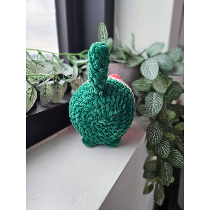 TOMOPOD LLC - Wholesale Stuffed/Plush Toy - Kids & Baby - Crochet Plushie Fruit Watermelon Cat, Amigurumi Stuffed Toy