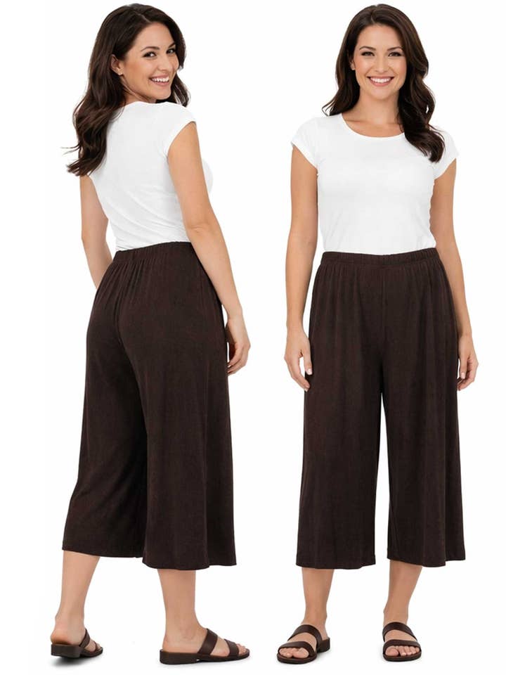 The Magic Scarf Company - Wholesale Pants - Women's - 1248 - Slinky TravelWear Capris10