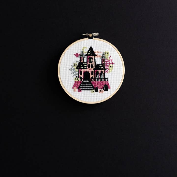 Innocent Bones - Wholesale Craft Sewing Kit - 'The Haunted House' Cross Stitch Kit3