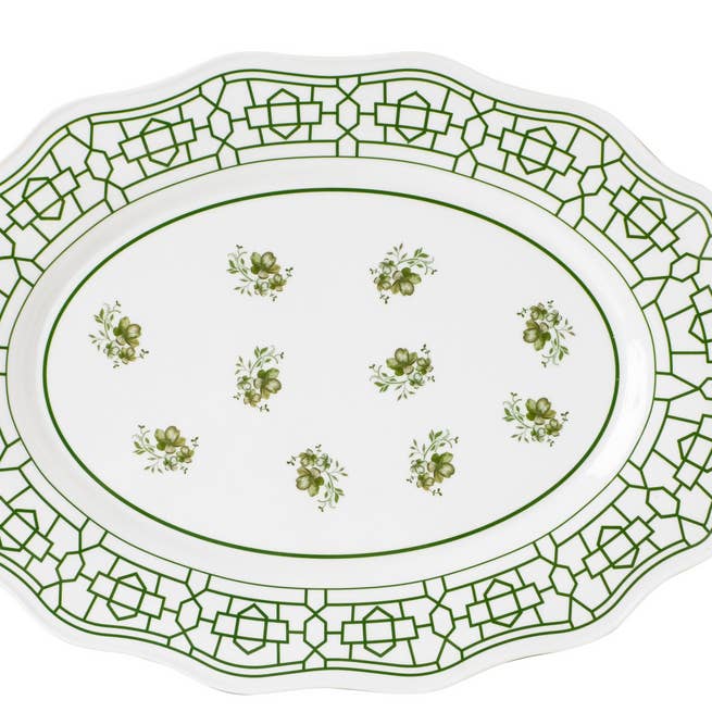 The Enchanted Home – Engroshandel Spisestel – Forårsgrøn melamin servise kollektion1