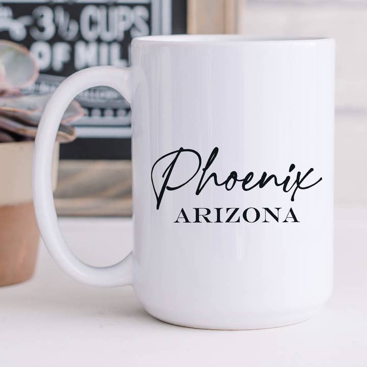 Custom City State - V1 15oz Coffee Mugs for wholesale by SheMugs