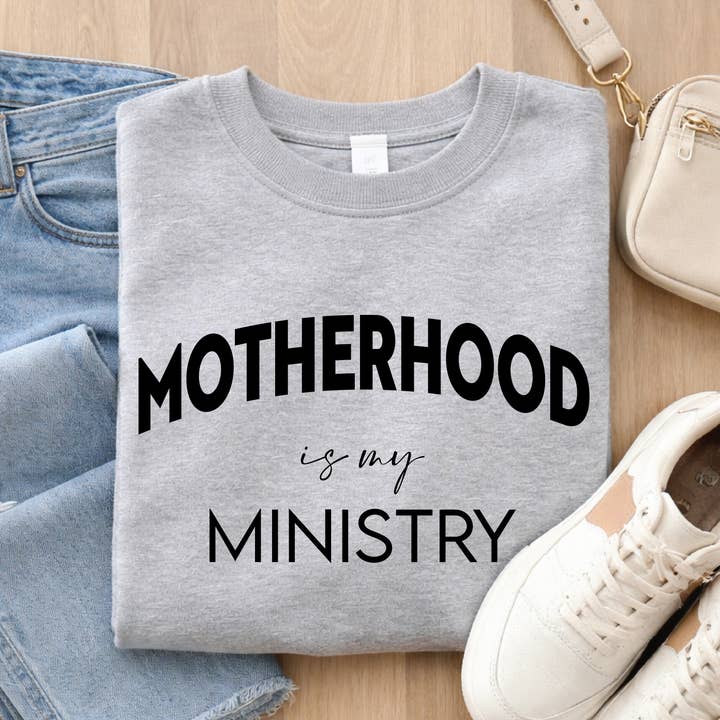 Moderskab er Min Tjeneste Sweatshirt for engroshandel hos Desert City Clothing Co.