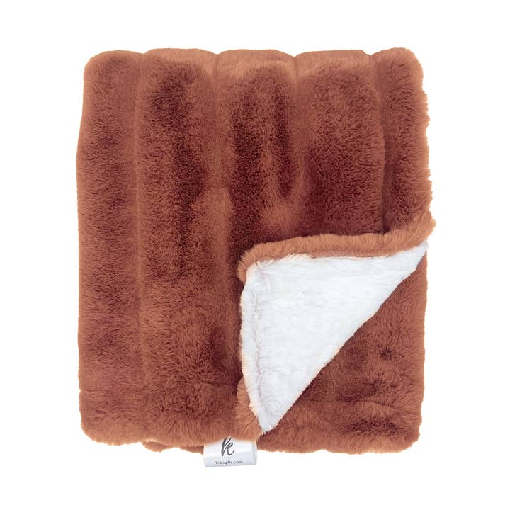 Luxe Merlot Blanket for wholesale by Kidu Gifts