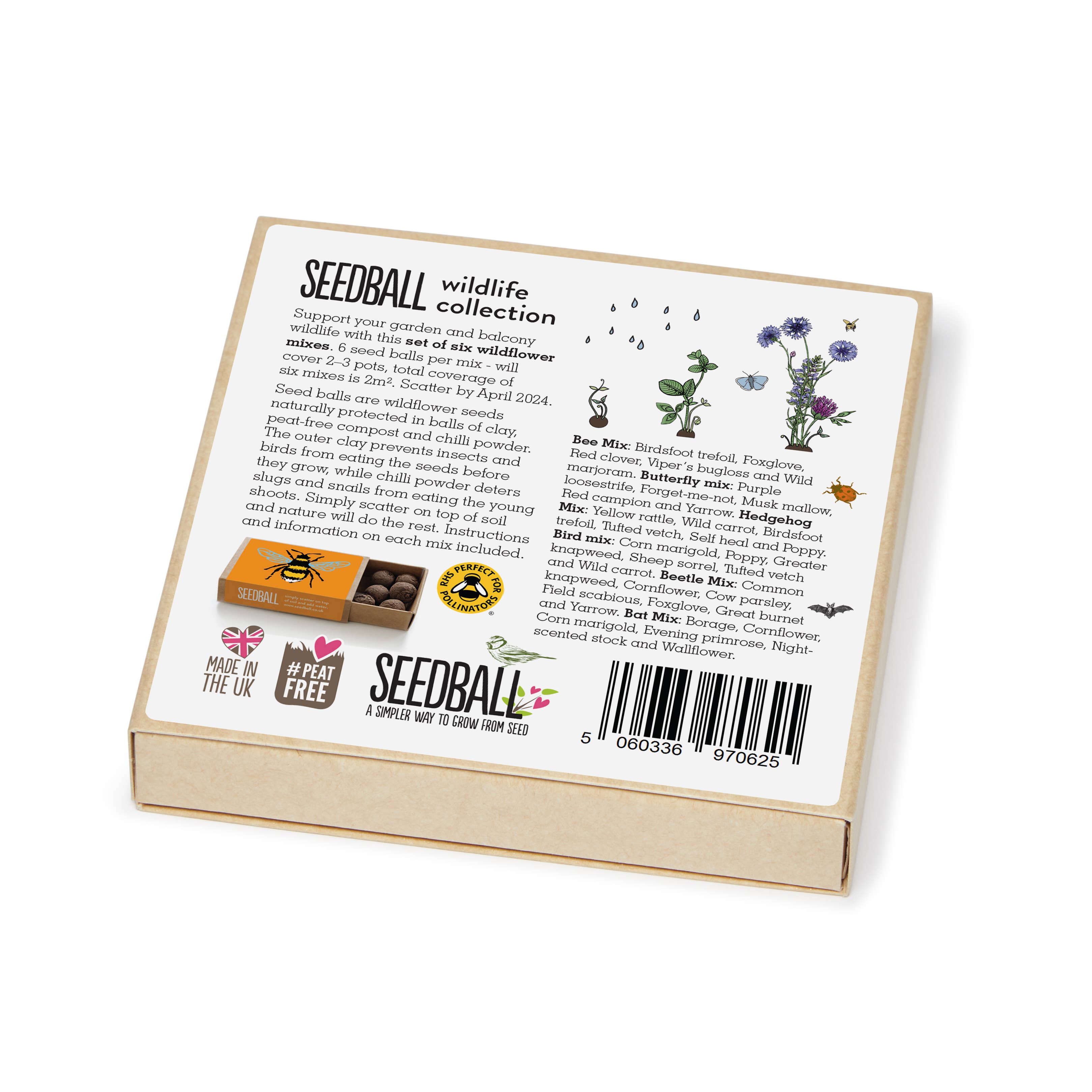 Seedball – wholesale Plant seeds – Wildlife Collection Seed Boxes4
