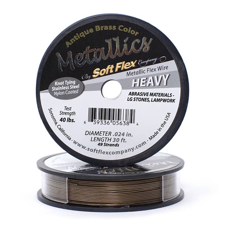 Soft Flex - Wholesale Craft supplies - Soft Flex Beading Wire - Heavy Diameter1
