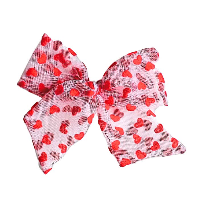 Lovehearted Kiddos - Wholesale Hair Bow - Kids - Heart Throb Bow0