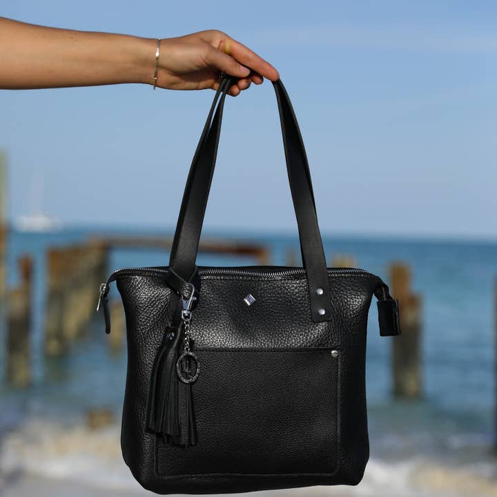 Mini Deluxe Lifetime Tote for wholesale by Lifetime Leather Co