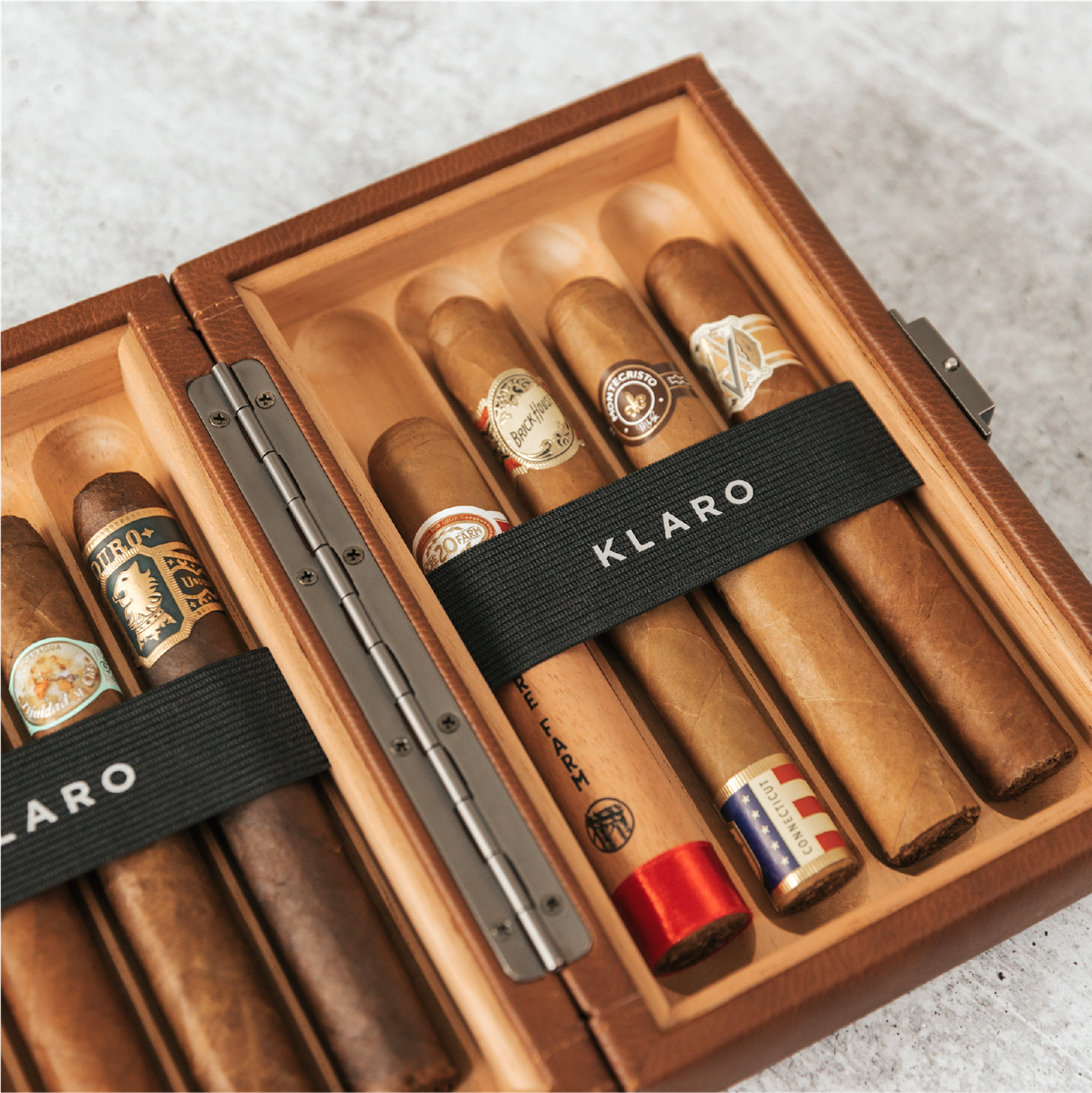 Case Elegance - Wholesale Accessoire voor humidor/sigaren - Maxwell reisetui voor 8 sigaren6