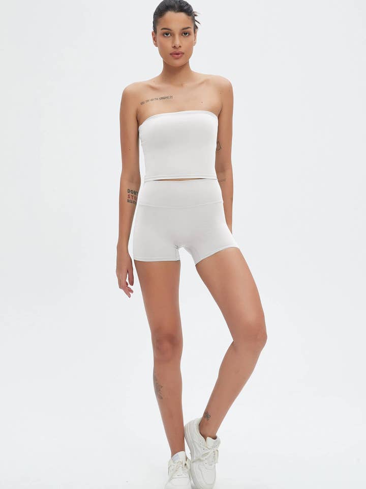 Mantra Active - Wholesale Athletic Shorts - Women's - Nikki SoftBalance™ High-Waisted Active Shorts14