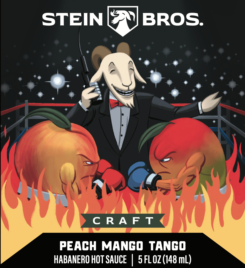 Stein Bros - Wholesale Hot Sauce - Peach Mango Tango1