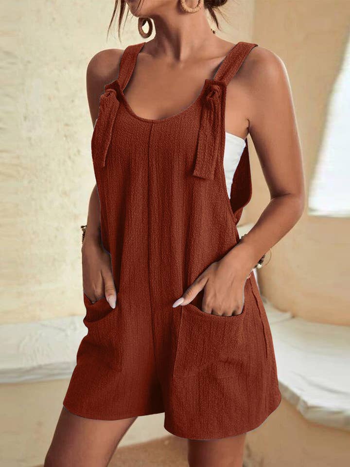 Miss Sparkling - Wholesale Romper - Women's - Solid color Romper0