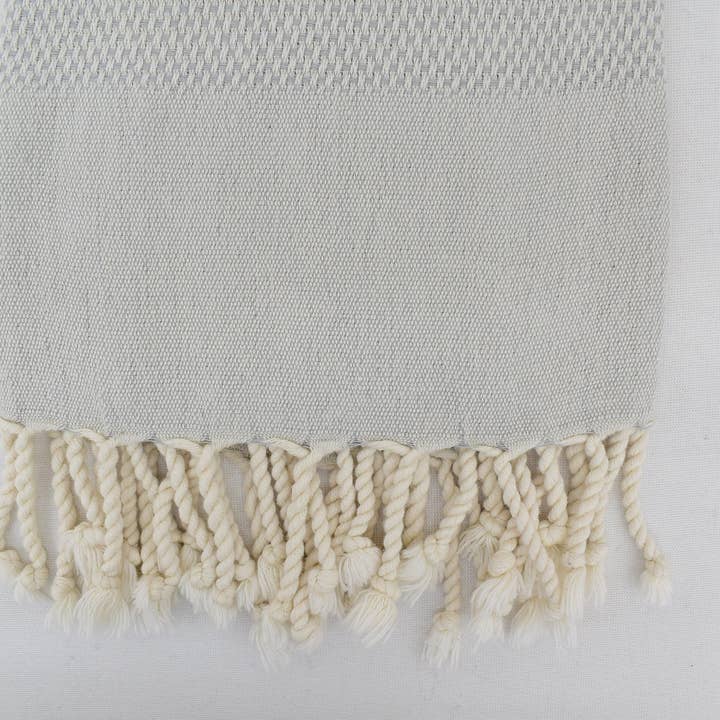 Organic Turkish Towels - Wholesale Hand Towel - Turkish Hand Towel Light Gray Bll-Cfttrfl-Pshkr5