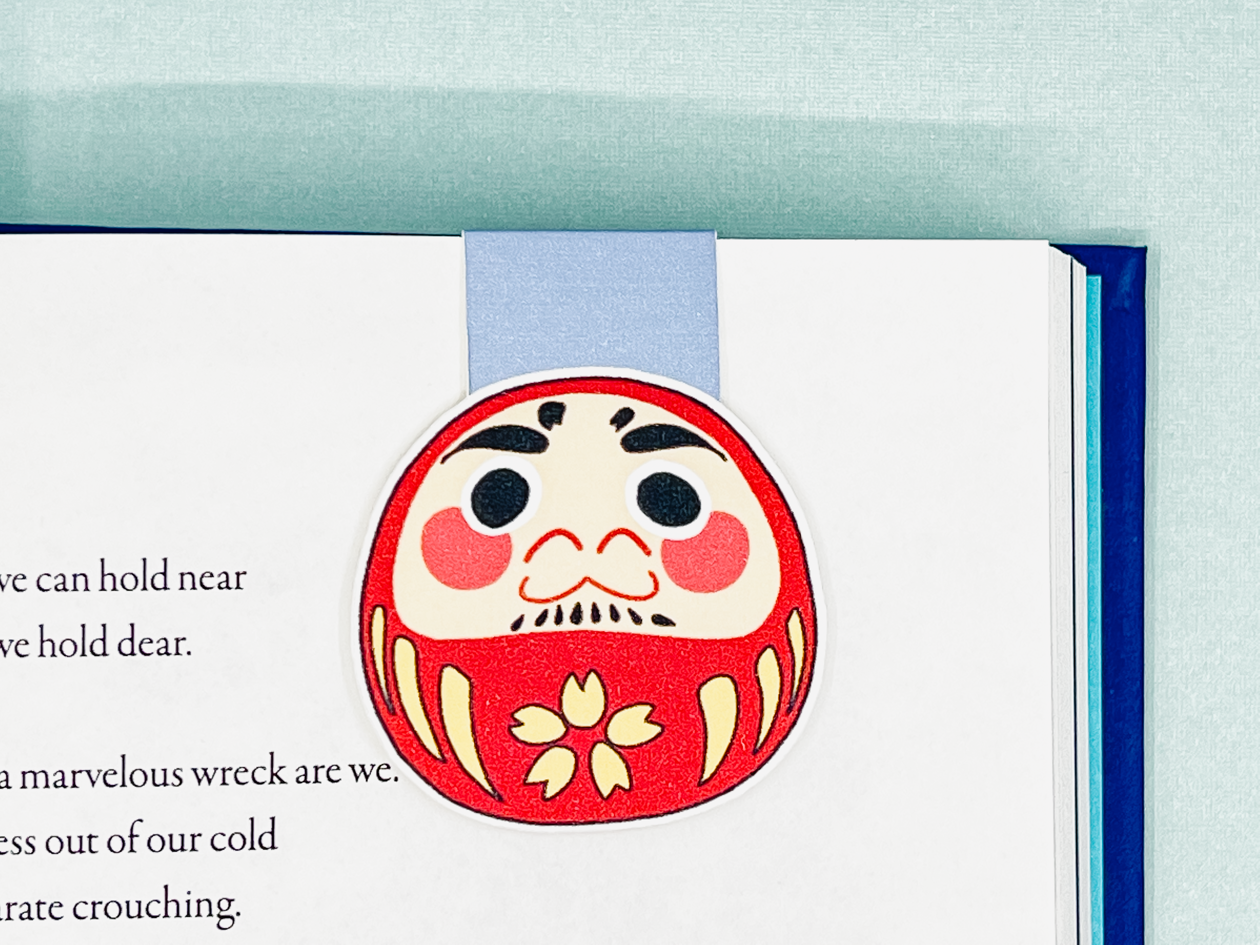 Zhi Wen Design – wholesale Bookmark – Daruma Doll Page Clip4