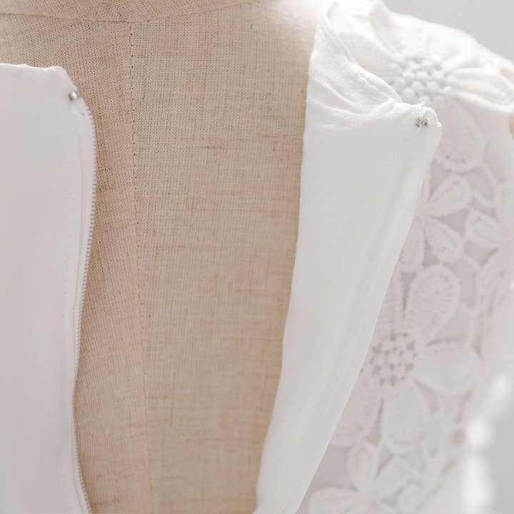 MyKids-USA® - Wholesale Dress - Baby - Baby Girl Floral Patched Graphic Mesh Tutu Dress Birthday Baptism Dress4