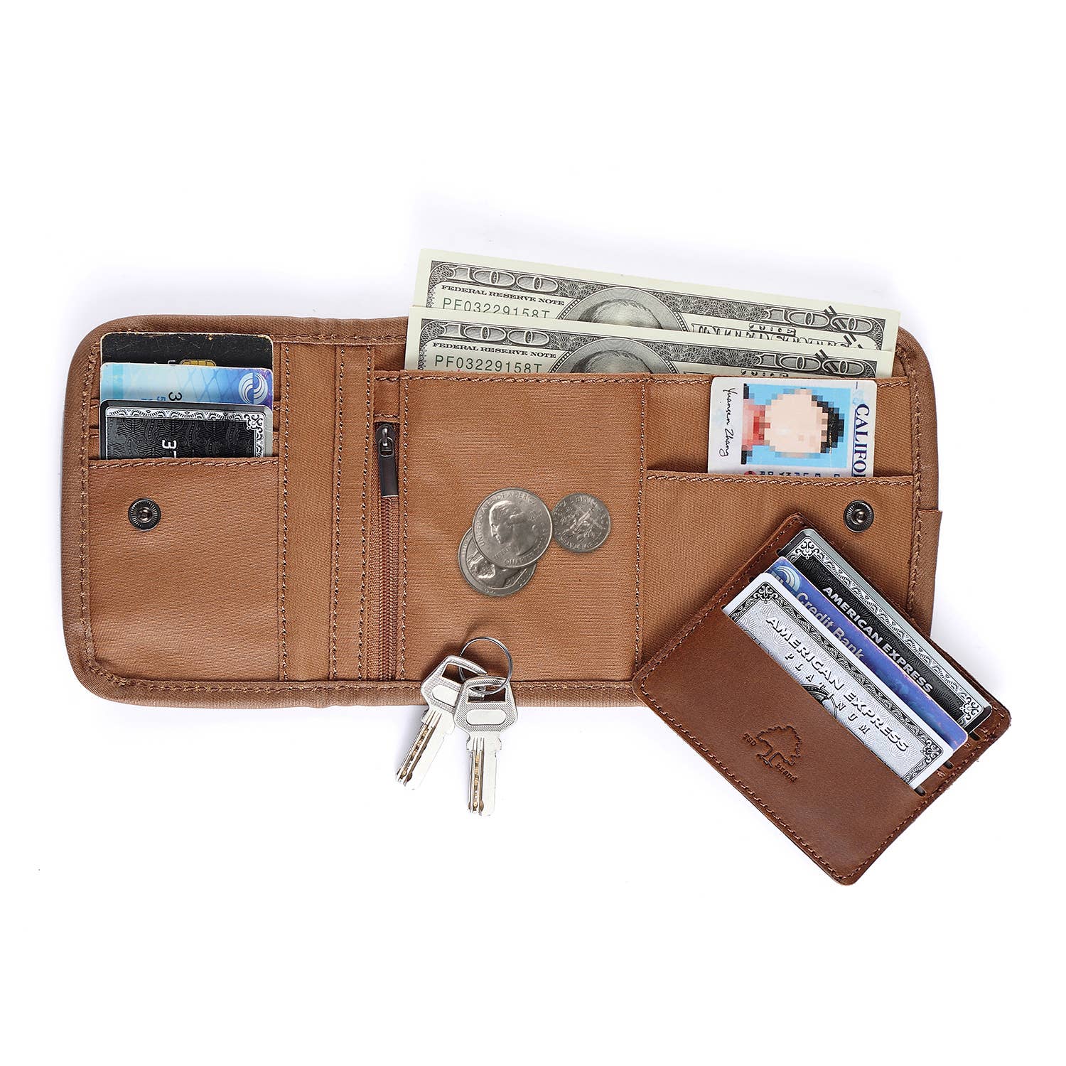 TSD Brand - Wholesale Wallet - Unisex - Urban Light Coated Canvas Wallet37