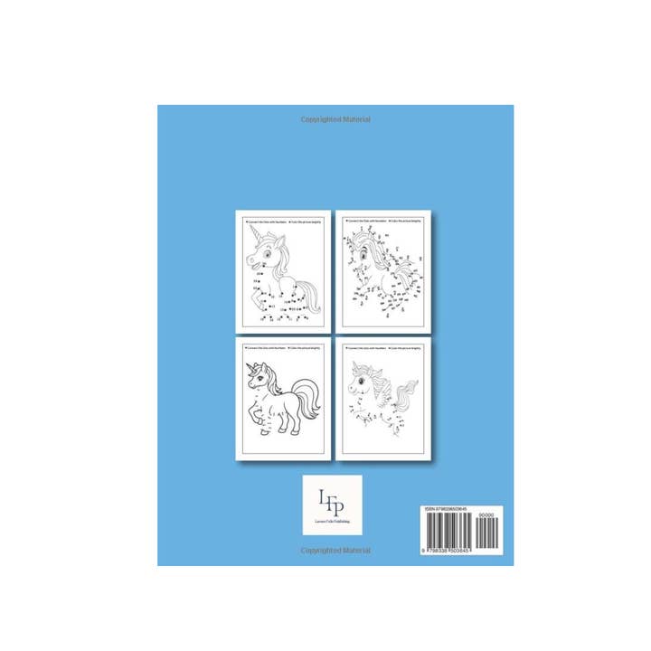 Larsen Falls Gifts and Publishing - Wholesale Coloring Book - Kids & Baby - Unicorn Dot to Dot Coloring Book for Kids1