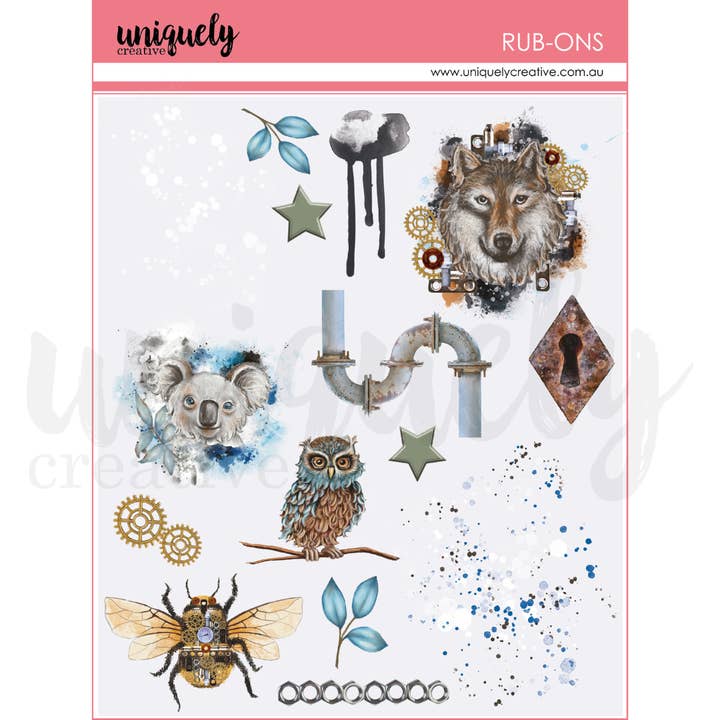 Industry Standard Rub-Ons for wholesale by Uniquely Creative