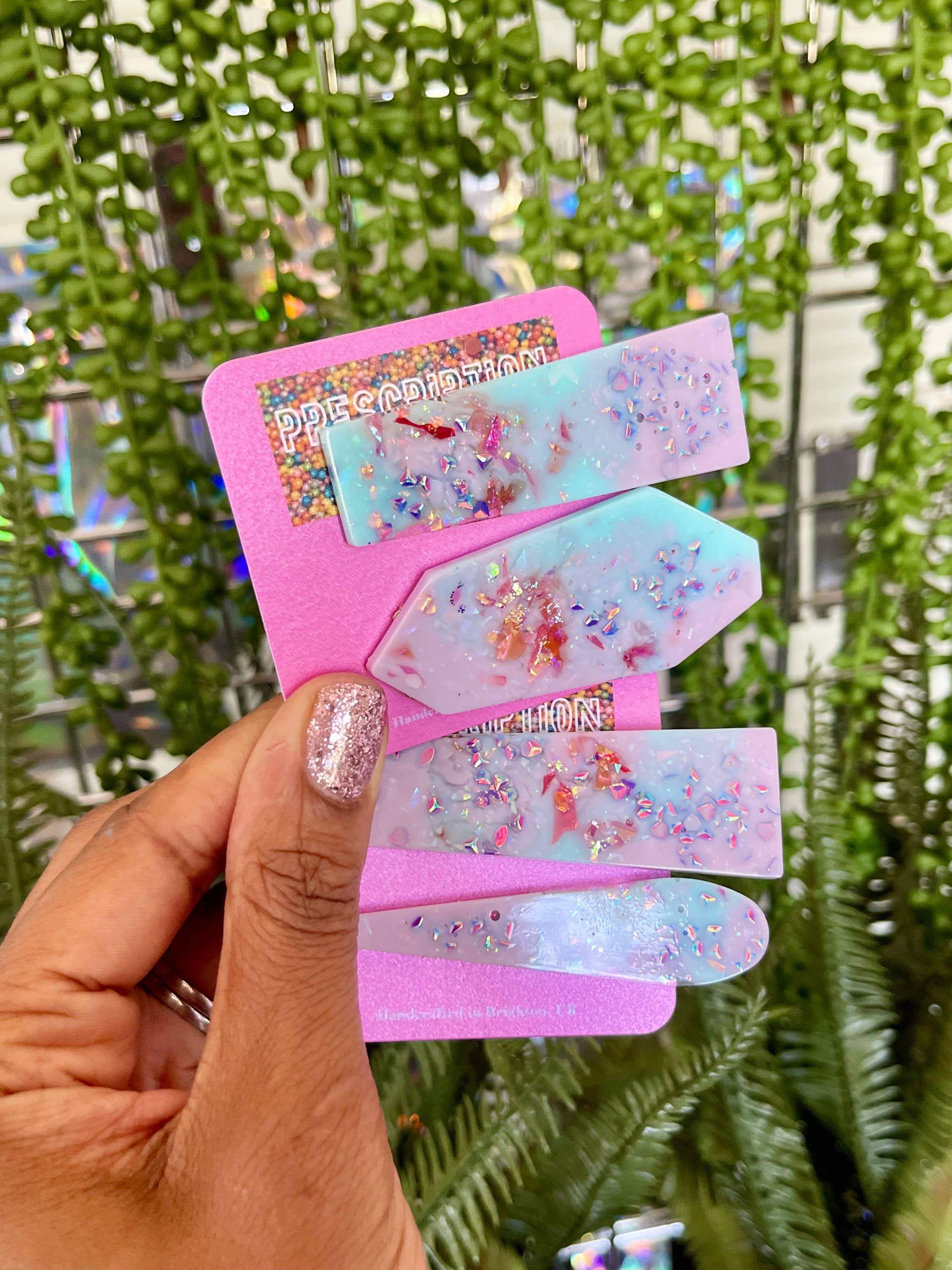 Prescription Resin - Wholesale Hair Clip - Women's - SET OF 2 RESIN  HAIR CLIPS | HAIRSLIDE x 6 MIXED ASSORTMENT3