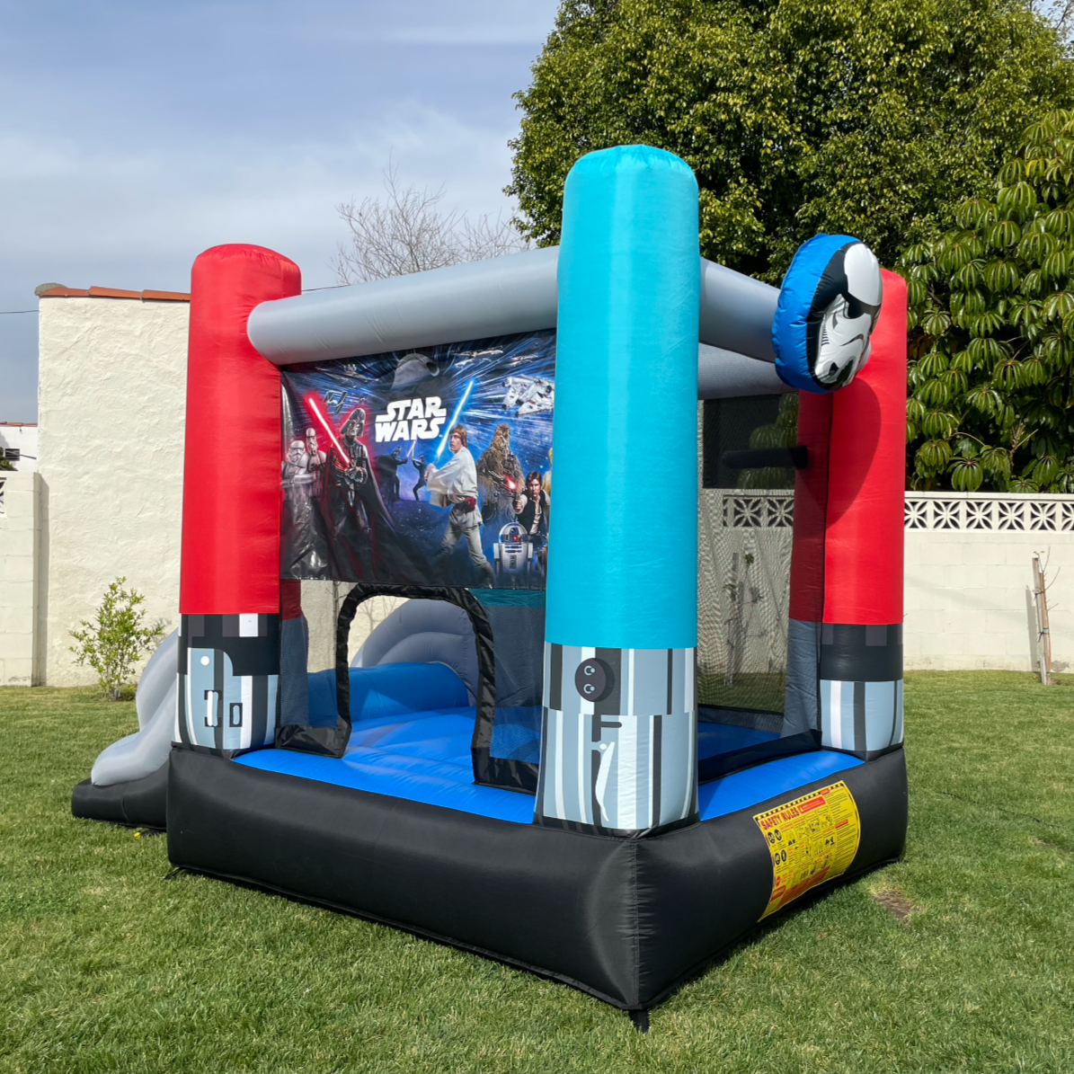 Funormous - Wholesale Inflatables - Star Wars Bounce House and Slide Inflatable2