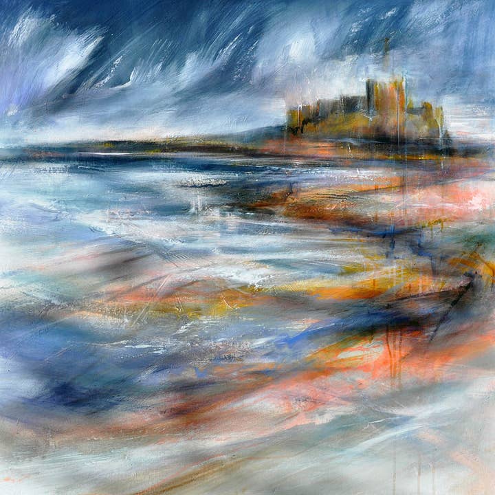 Grußkarte nach Bamburgh für den Großhandel von Natural Partners Limited