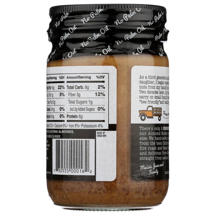 Maisie Jane’s - Wholesale Nut Butter - Almond Butter, Crunchy, No Palm Oil, No added sugar or Salt