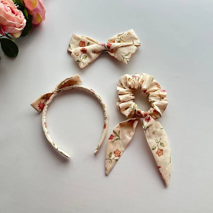 Diana Louise - Wholesale Hair Accessories Set - Kids - Girl Hair Accessories Bundle SS24 Made With Liberty Fabric