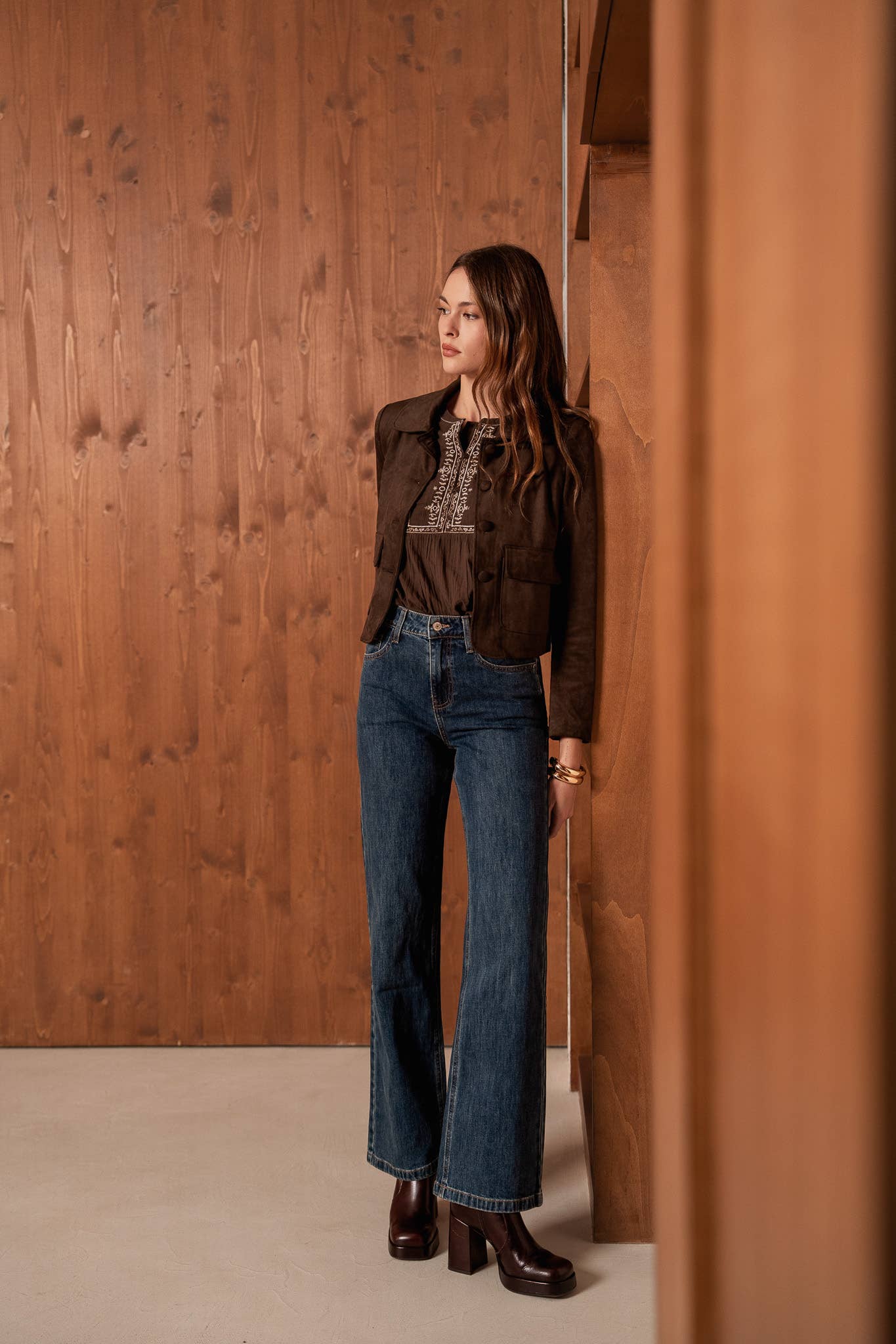 Oraije Paris - Wholesale Jeans - Women's - Jean Barbara with wide legs16