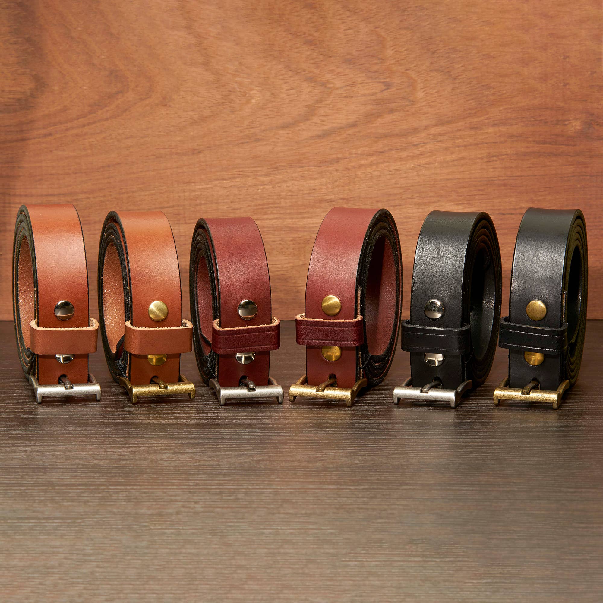 Oowee Products - Wholesale Belt - Unisex - Full Grain Leather Belt 1.25-inch  - PICK COLOR & LENGTHS10