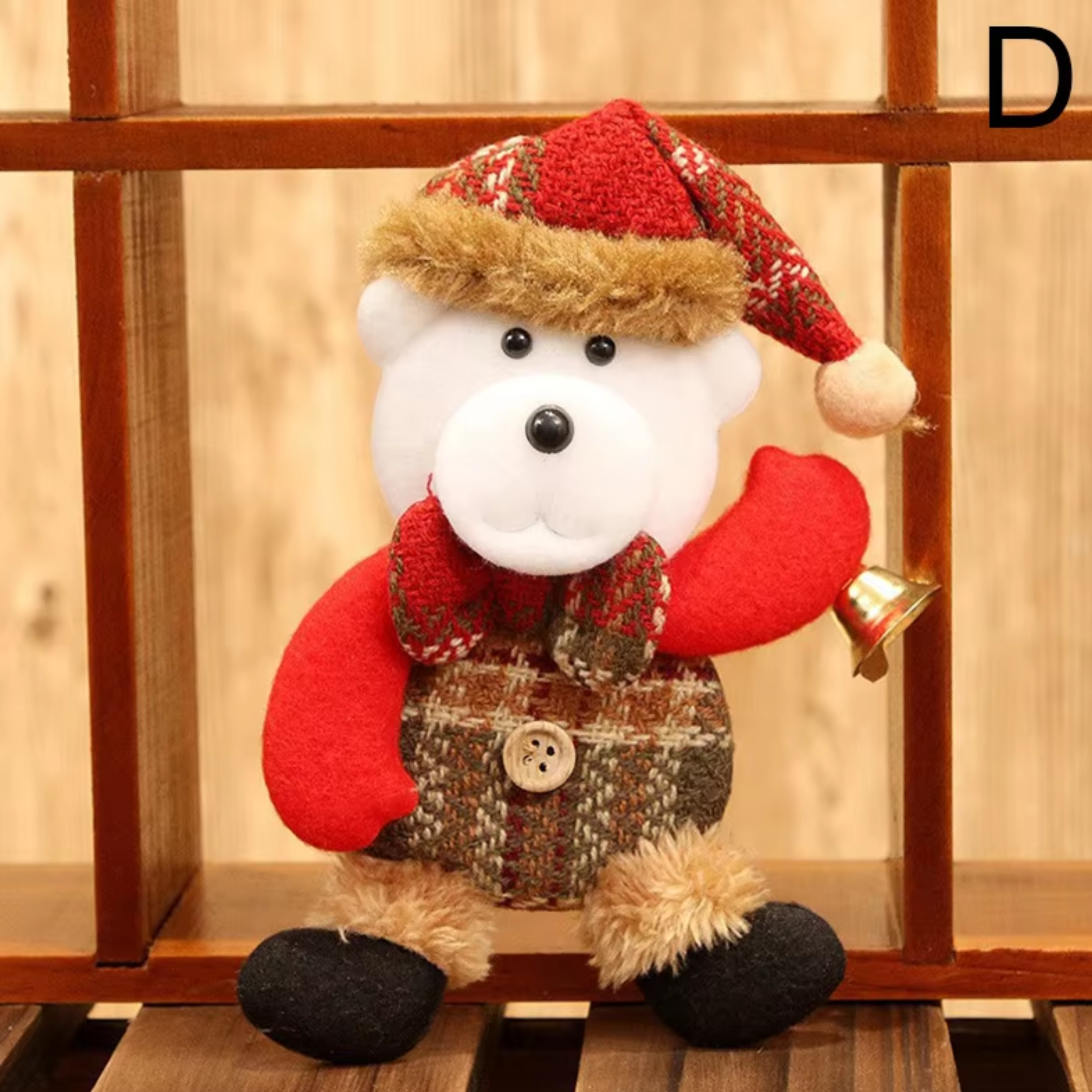 La Bella Monte – wholesale Juldekoration – Hängande juldekoration med snögubbe, jultomte och älg4