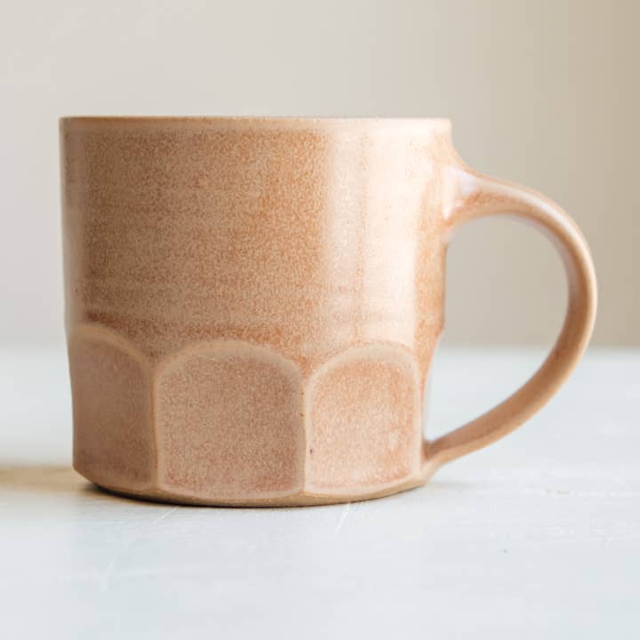 Faceted Mug - Canyon for wholesale by Diana Barns Pottery