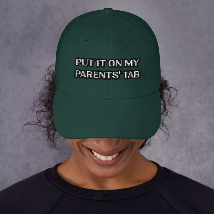 un.sus.tain.a.ble apparel - Wholesale Baseball Cap - Unisex - Dad hat - Parent's Tab6