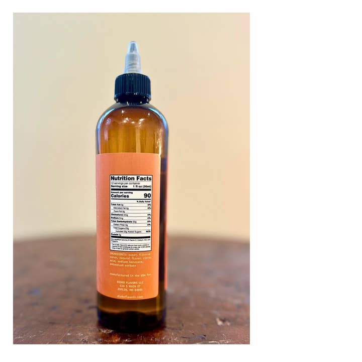 Dioko Flavors LLC - Wholesale Flavored Syrup - Dioko Premium Simple Syrup, 12 fl. oz Caramel 6