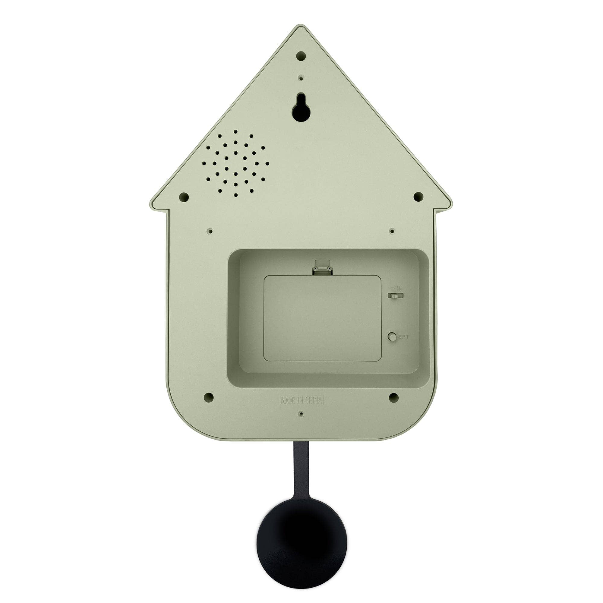 NeXtime - Wholesale Wall Clock - Wall clock 21.5x41.5x8.5cm - Pendulum - Cuckoo -NeXtime 'Twitter'32