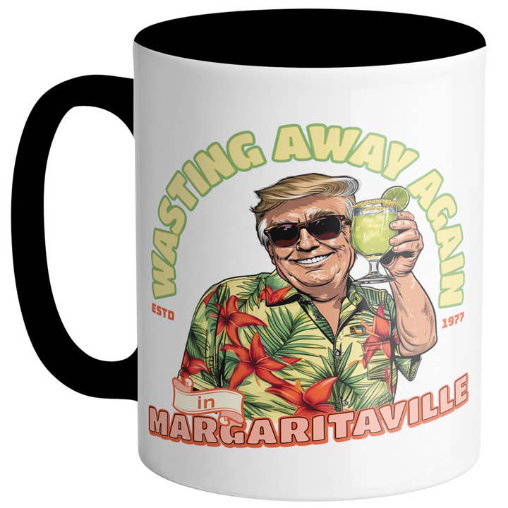 God And Glory Gifts - Wholesale Coffee Mug - Wasting Away Again Trump Ceramic Coffee Cup