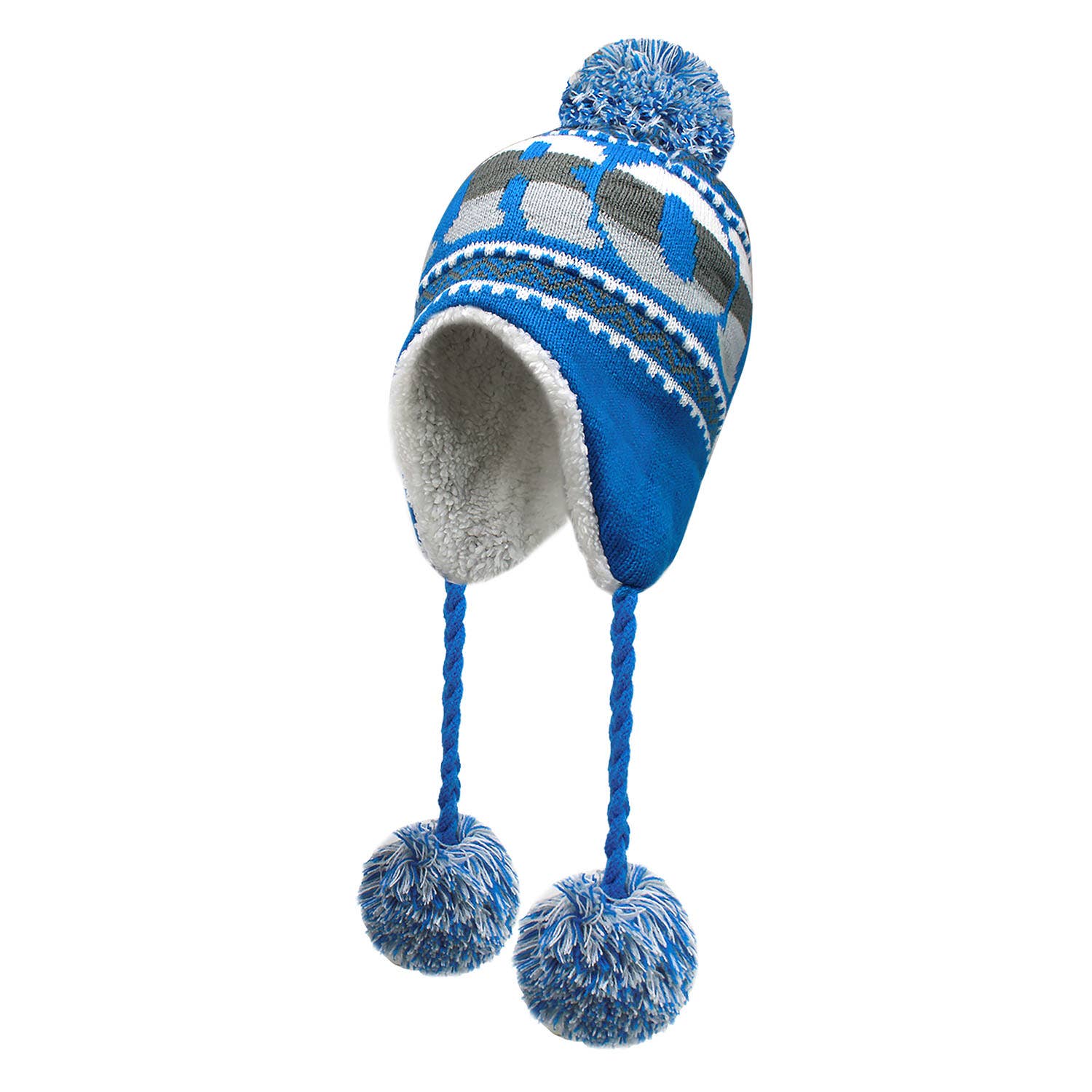 ChoKoLids - Wholesale Beanie - Unisex - USA City Sports Teams Football Hockey Winter Earflap Hats14