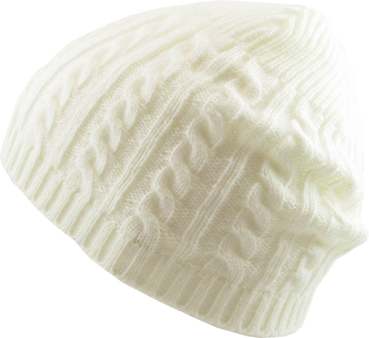 KBETHOS - Wholesale Beanie - Unisex - Cuffless Cable Knit Beanie22