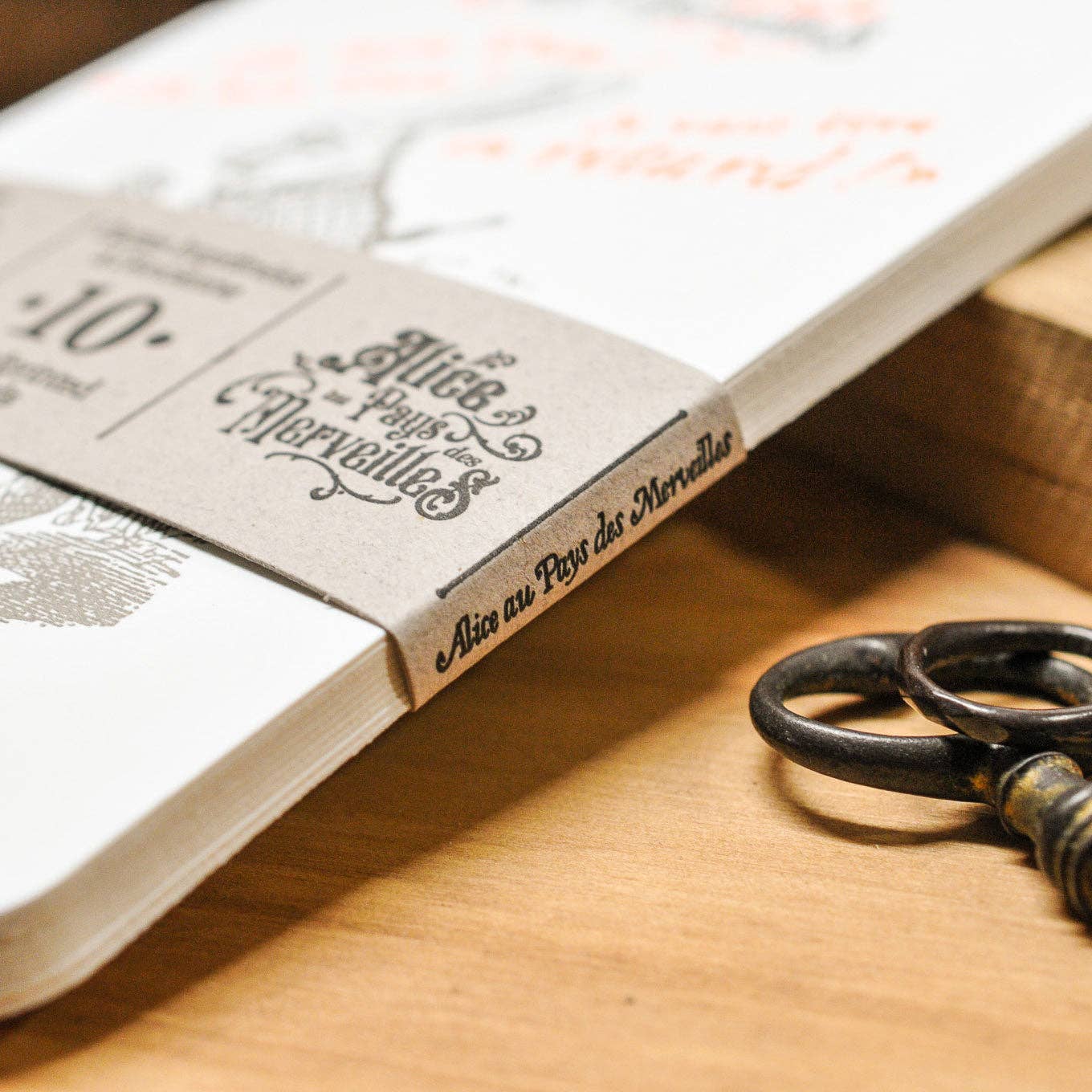 L'Atelier Letterpress - Wholesale Stationery/Notecard Set - Alice in Wonderland 10 Letterpress Cards Collection1