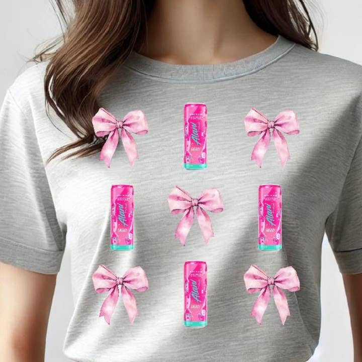 Alani Coquette Bow Short Sleeve Shirt for wholesale by Blazing Oaks Clothing Company