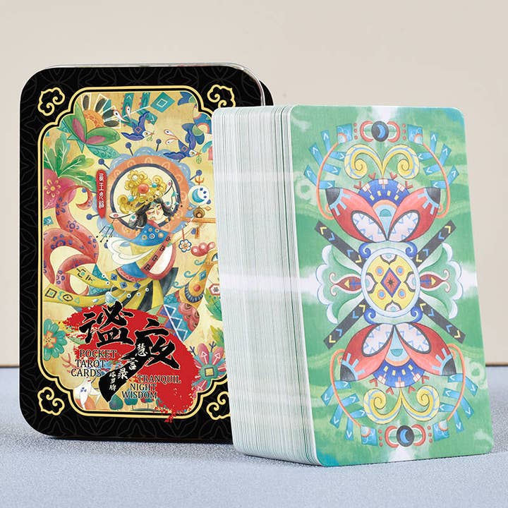 Vermilion Collection – wholesale Tarot cards – Tranquil Night Wisdom Tarot16