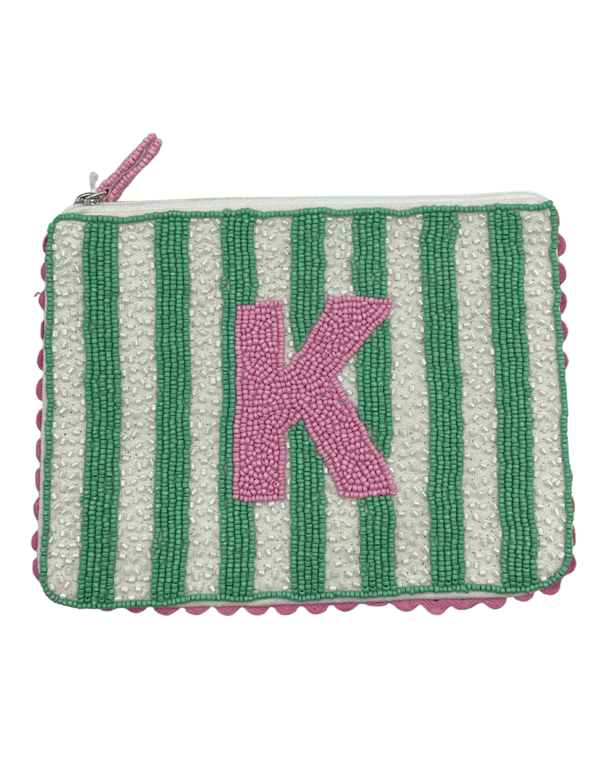 Pizzazz, Inc. – estojo - Mulher por atacado – Bolsas de Moedas com Missangas Iniciais5