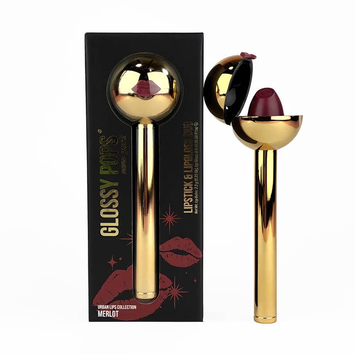 Merlot Lip Stick Glossy Pop for wholesale by Glossy Pops
