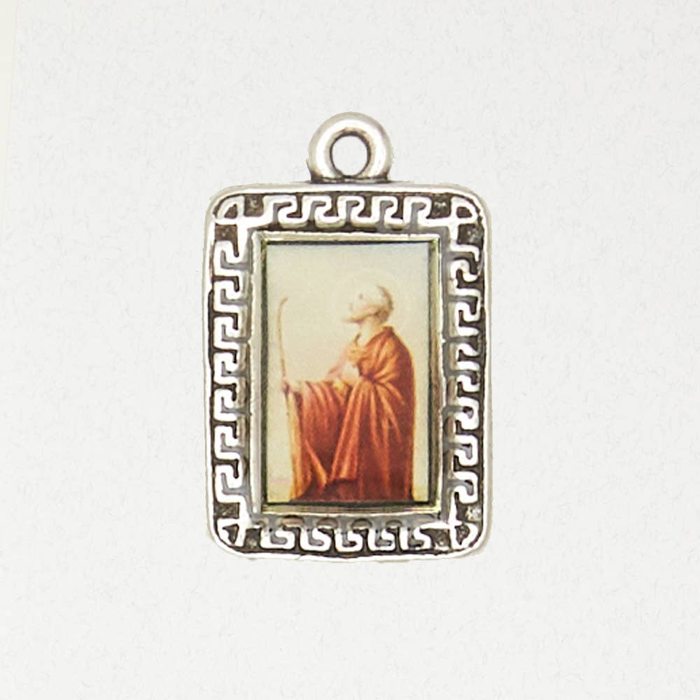 Nirvana LLC - Wholesale Individual Charm/Pendant - Religious Pewter Pendant Necklace - St. Peter
