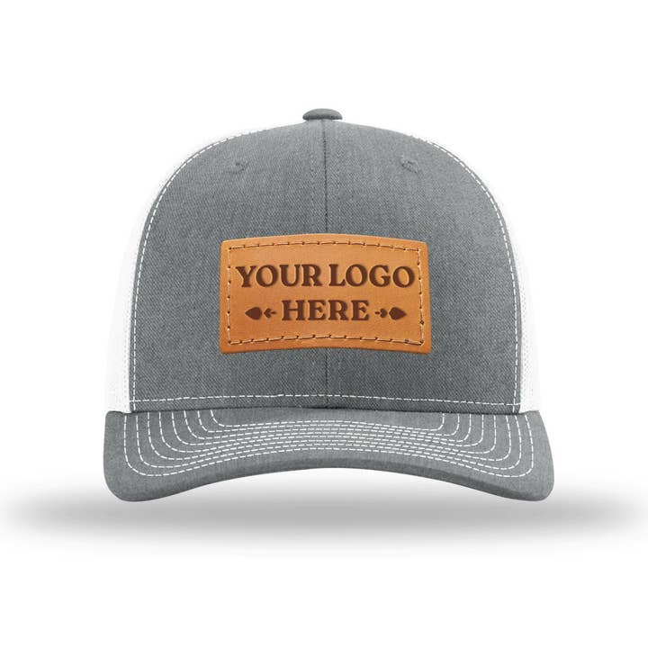 Oowee Products - Wholesale Trucker Hat - Unisex - Custom Leather Patch Trucker Hats - Add Your Logo or Artwork9