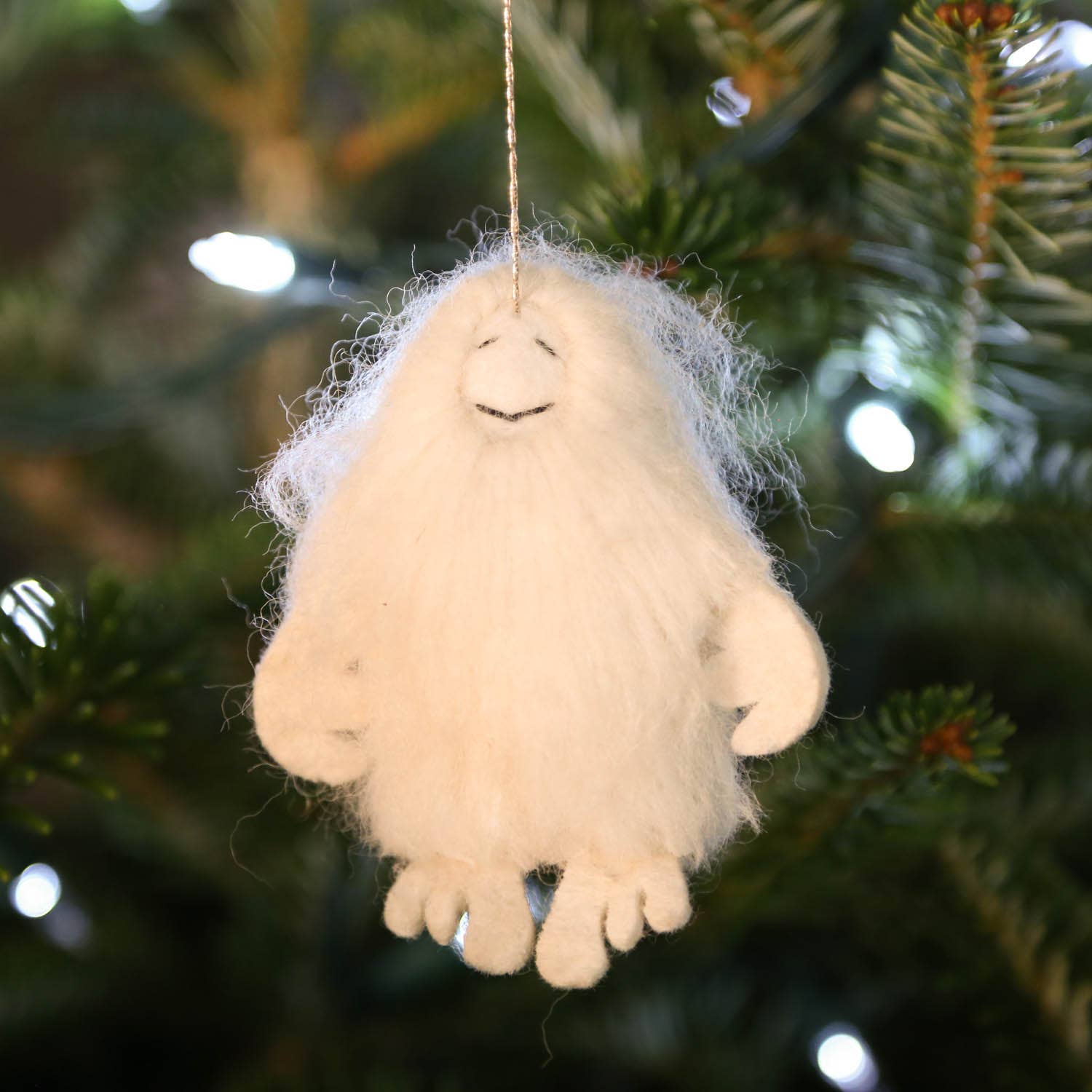Ten Thousand Villages - Wholesale Ornament - Snow Yeti Ornament2